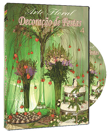 DVD ARTE FLORAL NA DECORA��O DE FESTAS 4 